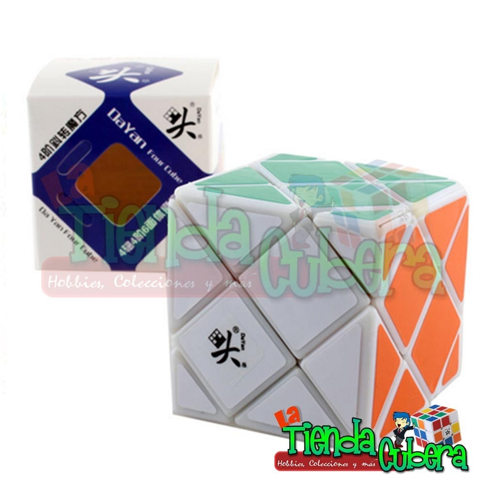 Dino Skewb Dayan Four Cube Base Blanca Speed Cube Dino Skewb Dayan Four Cube Base Blanca Speed Cube
