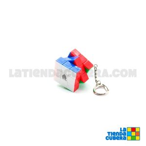 WitEden 3x3x3 Mini Stickerless Keychain