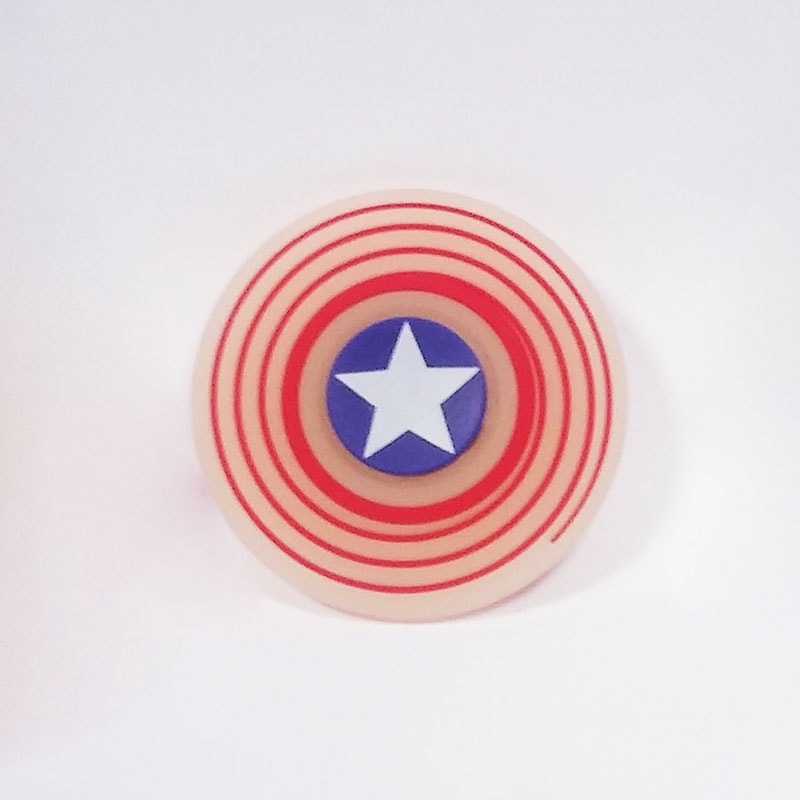 Spinner Fosforescente (Capitán América) Spinner Fosforescente (Capitán América)