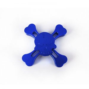 Fidget spinner - Skull (blue)
