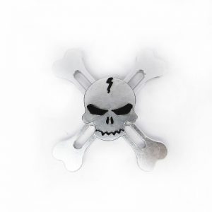 Fidget spinner - Skull (silver )
